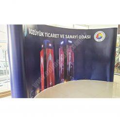 Örümcek Stand 7 Panel Oval (3×7) Hardcase