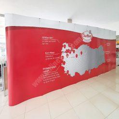 Örümcek Stand 8 Panel Düz (3×8) Hardcase