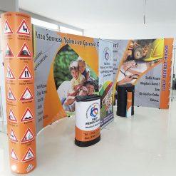 Örümcek Stand 9 Panel Oval (3×9) Hardcase