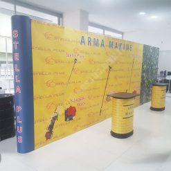 Örümcek Stand 9 Panel Düz (3×9) Hardcase