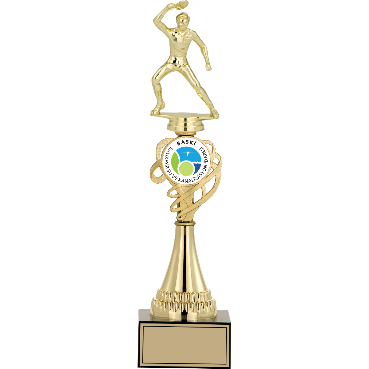 Padel Erkek Figürlü Kupalar 37, 35, 33 cm | FG-034 - 37