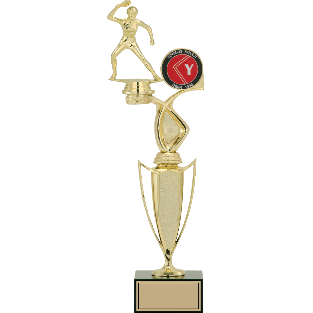 Padel Kadın Figürlü Kupalar 43, 41, 39 cm | FG-043 - 43