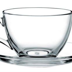 Paşabahçe Basic Çay Seti (Fincan & Tabak) 238 Ml