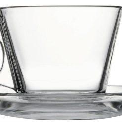 Paşabahçe Vela Çay Seti (Fincan & Tabak) 195 Ml
