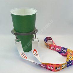 Plastik Bardak Tutucu Boyun Askısı