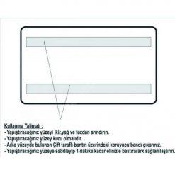 Pleksi Masa Numarası Peçetelik İçin
