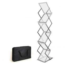 Portatif Zigzag Broşür Stand 23 Portatif Zigzag Broşür Stand