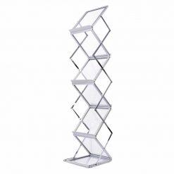 Portatif Zigzag Broşür Stand 14 Portatif Zigzag Broşür Stand