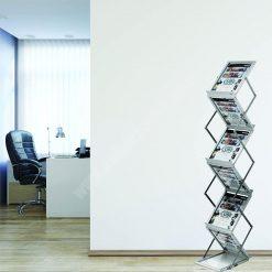 Portatif Zigzag Broşür Stand 15 Portatif Zigzag Broşür Stand