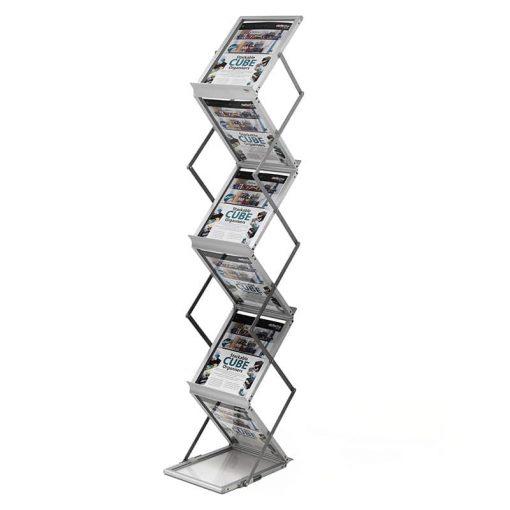 Portatif Zigzag Broşür Stand