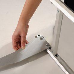 Rapid Broşür Stand 3xA4 – Gri