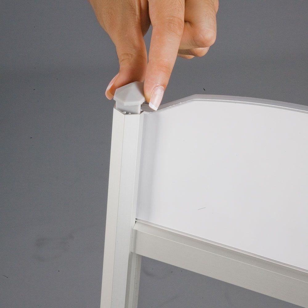 Rapid Broşür Stand 2xA4 – Gri 16 Rapid Broşür Stand 3xA4 – Gri