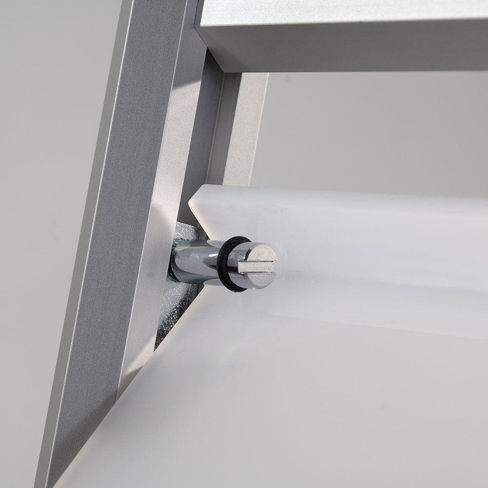 Rapid Broşür Stand 2xA4 – Gri 8 Rapid Broşür Stand 3xA4 – Gri