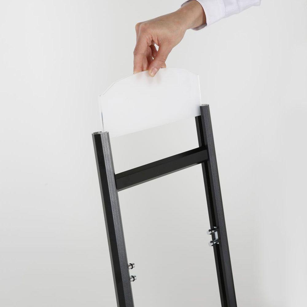 Rapid Broşür Stand 3xA4 – Siyah 11 Rapid Broşür Stand 3xA4 – Siyah