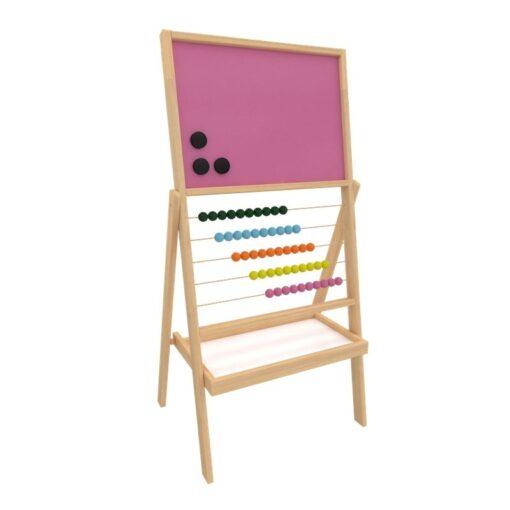 Renkli Mıknatıslı 50 Boncuklu Yazı Tahtası 30x40cm