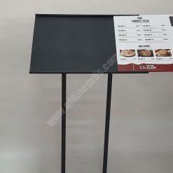 Restoran Önü Metal Menü Panosu 2xA3 10 Restoran Önü Metal Menü Panosu 2xA3
