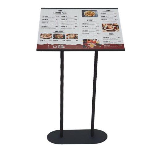 Restoran Önü Metal Menü Panosu 2xA3