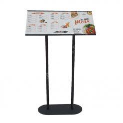 Restoran Önü Metal Menü Panosu 3xA4