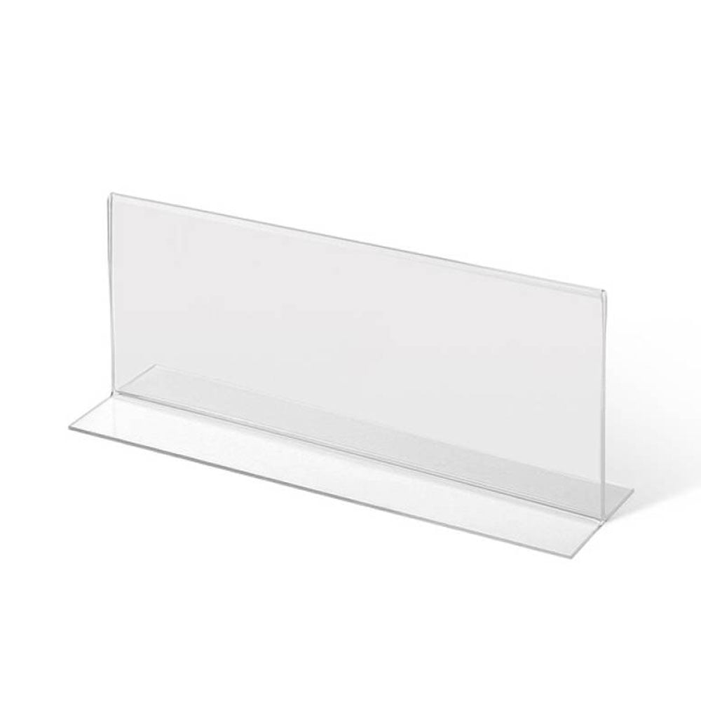 T Tipi Pleksi Föylük/Etiketlik Yatay 1/3 A4 (21x10cm)