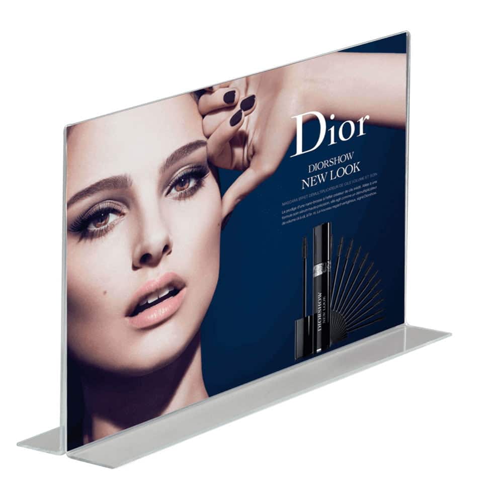 T Tipi Pleksi Föylük/Etiketlik Yatay A4 (30x21cm)