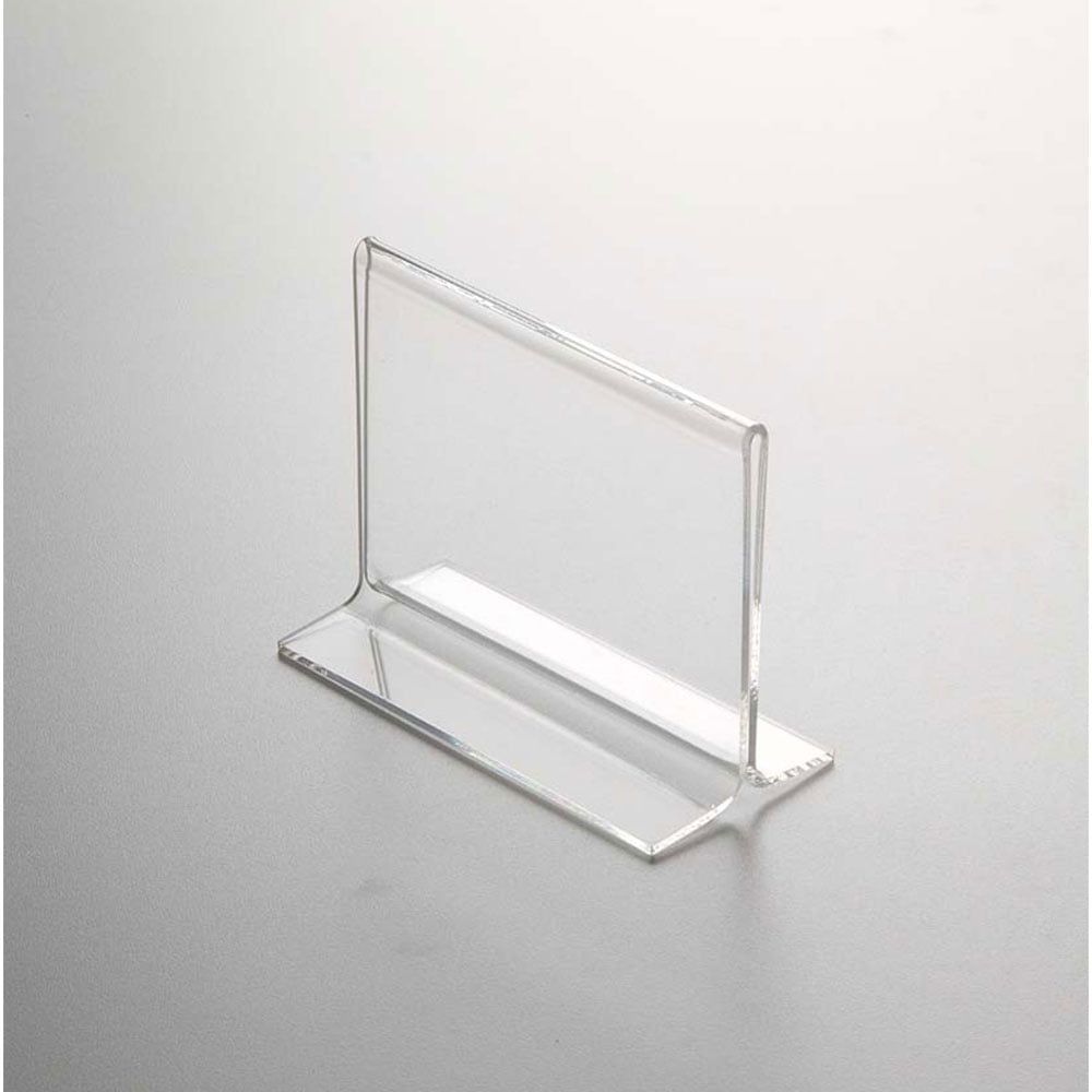 T Tipi Pleksi Föylük/Etiketlik Yatay A6 (15x10cm)