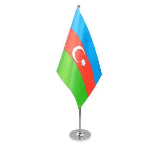 Tekli Azerbaycan Masa Bayrağı