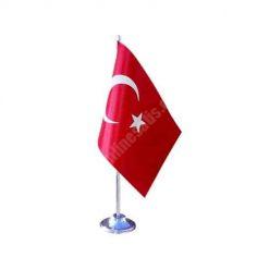 Tekli Türk Masa Bayrağı