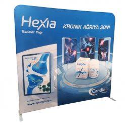 Tekstil Backdrop Stand 200x190cm Düz