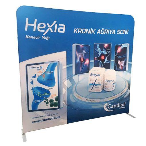Tekstil Backdrop Stand 200x190cm Düz