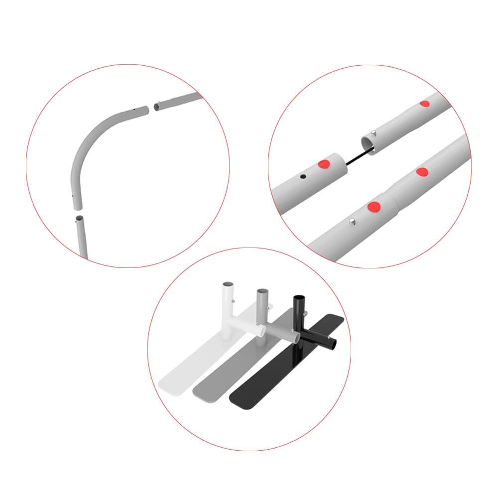 Tekstil Backdrop Stand 450x200cm Düz 12 Tekstil Backdrop Stand 450x230cm Düz