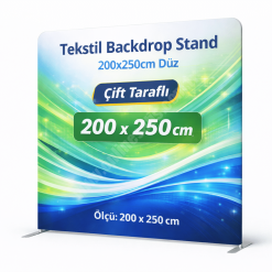 Tekstil Backdrop Stand 200x250cm Düz
