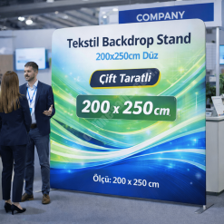 Tekstil Backdrop Stand 200x250cm Düz