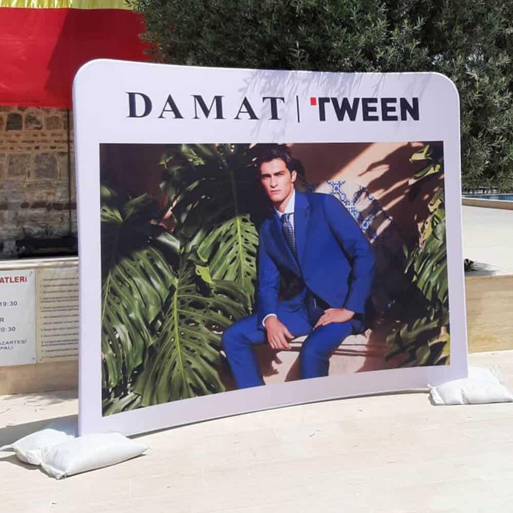 Tekstil Backdrop Stand 230x230cm Oval 3 Tekstil Backdrop Stand 230x230cm Oval