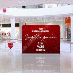 Tekstil Backdrop Stand 250x200cm Düz