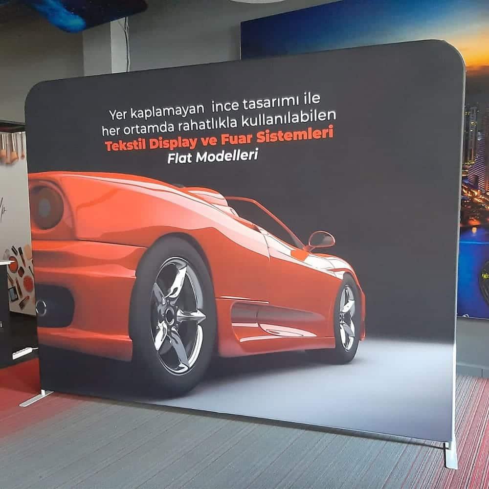 Tekstil Backdrop Stand 250x200cm Düz 6 Tekstil Backdrop Stand 350x250cm Düz