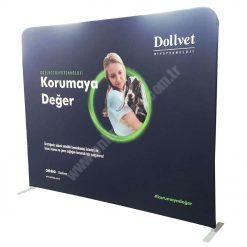 Tekstil Backdrop Stand 350x230cm Düz