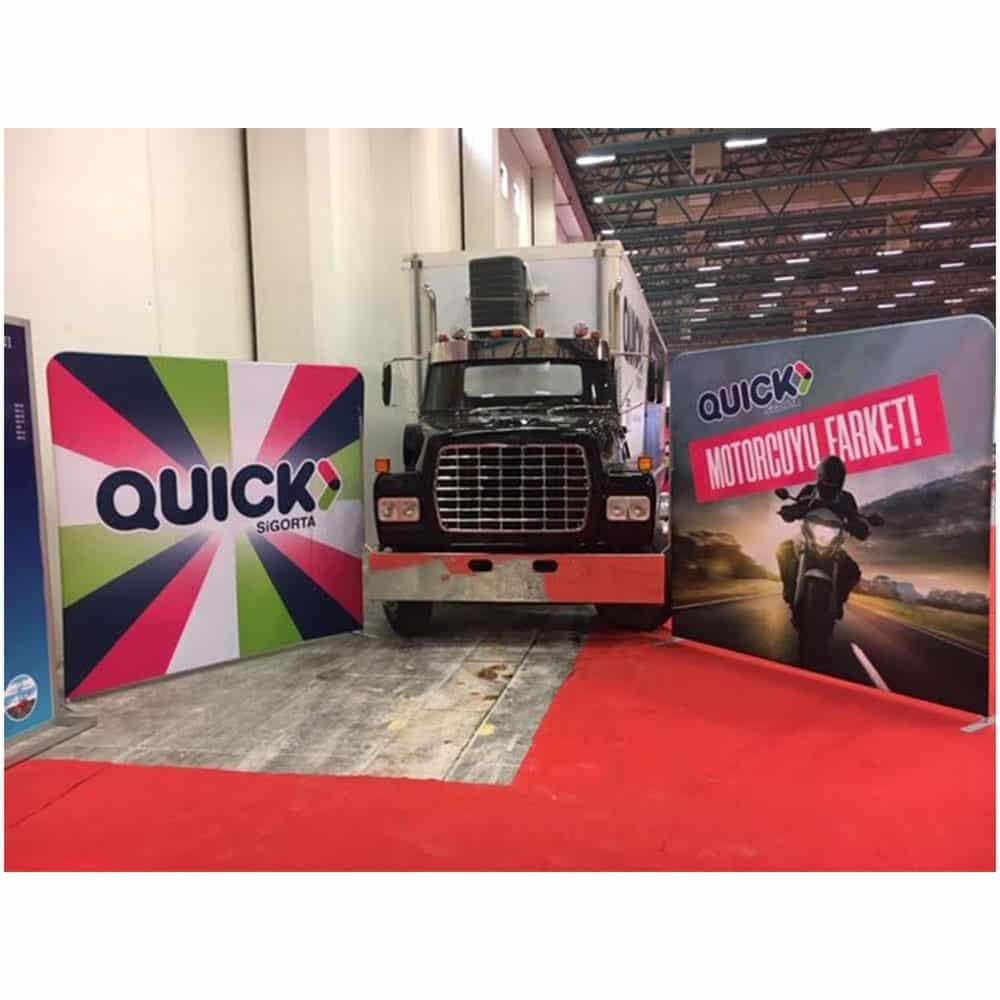 Tekstil Backdrop Stand 450x200cm Düz 7 Tekstil Backdrop Stand 450x230cm Düz