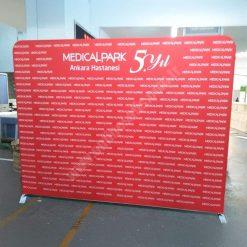 Tekstil Backdrop Stand 350x200cm Düz 32 Tekstil Backdrop Stand 350x250cm Düz