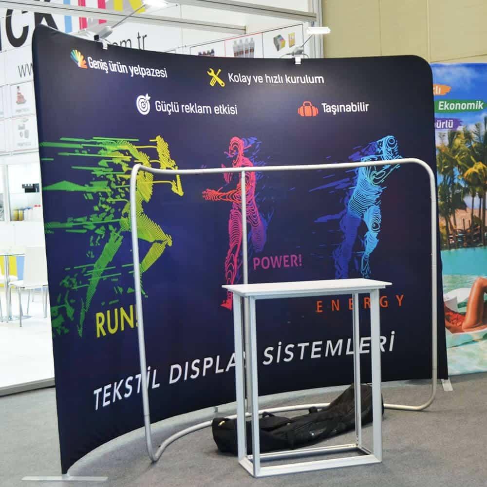 Tekstil Backdrop Stand 230x230cm Oval 5 Tekstil Backdrop Stand 230x230cm Oval