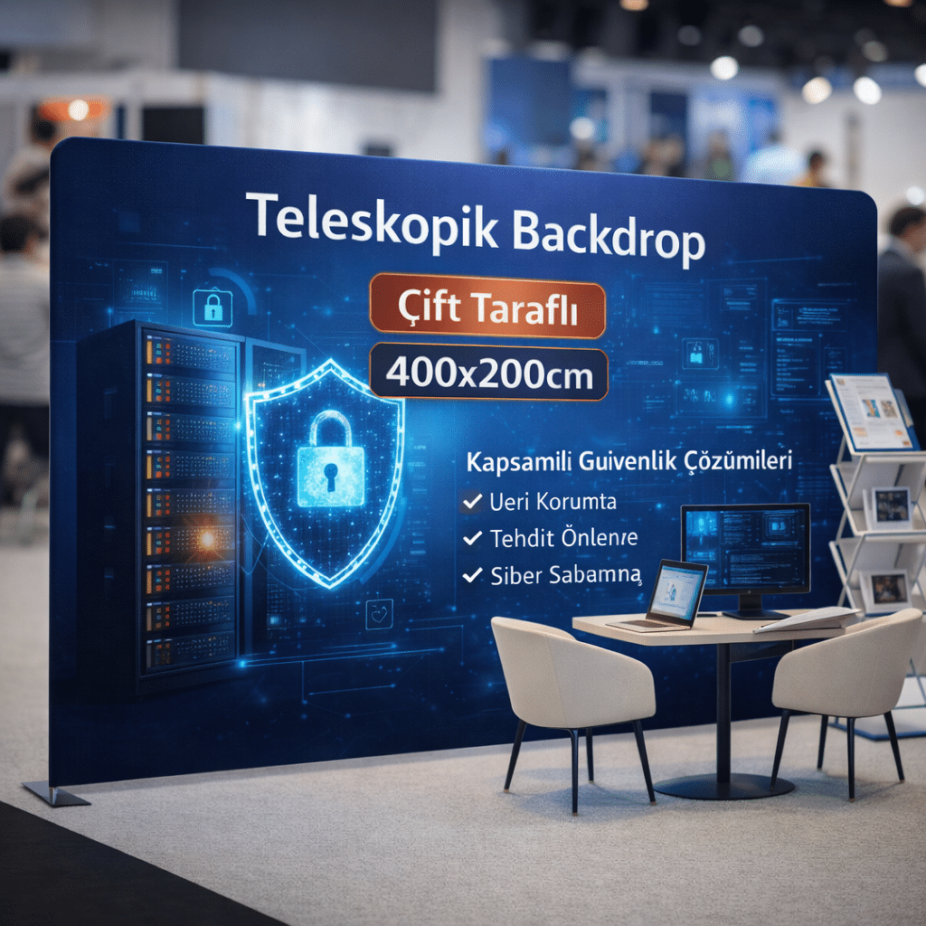 Tekstil Backdrop Stand 400x200cm Düz 2 Tekstil Backdrop Stand 400x200cm Düz