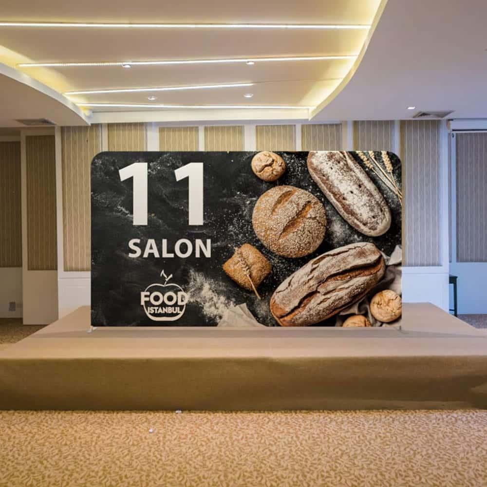 Tekstil Backdrop Stand 450x200cm Düz 4 Tekstil Backdrop Stand 450x230cm Düz