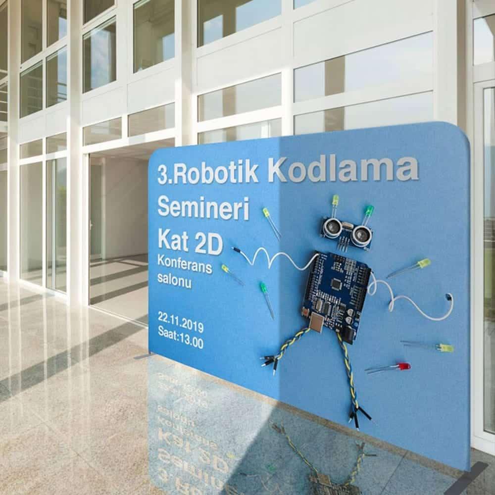 Tekstil Backdrop Stand 450x200cm Düz 5 Tekstil Backdrop Stand 450x230cm Düz