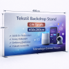Tekstil Backdrop Stand 450x200cm Düz