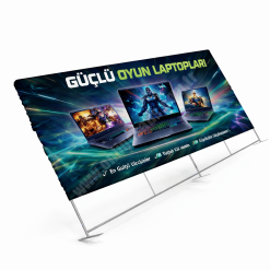 Tekstil Backdrop Stand 600x250cm Düz