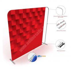 Tekstil Backdrop Stand 450x230cm Düz