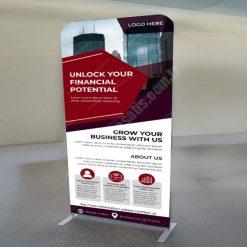 Classic Shop 13 Tekstil Roll Up 120×220 Çift Taraflı