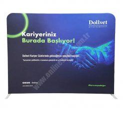 Tekstil Backdrop Stand 300x230cm Düz