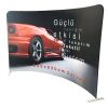 Tekstil Backdrop Stand 300x230cm Oval