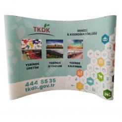 Örümcek Stand 4 Panel Oval (3×4) Hardcase