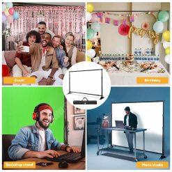 Teleskopik Backdrop Stand 300x240cm – Eko Model 31 Teleskopik Backdrop Stand 300x240cm – Eko Model